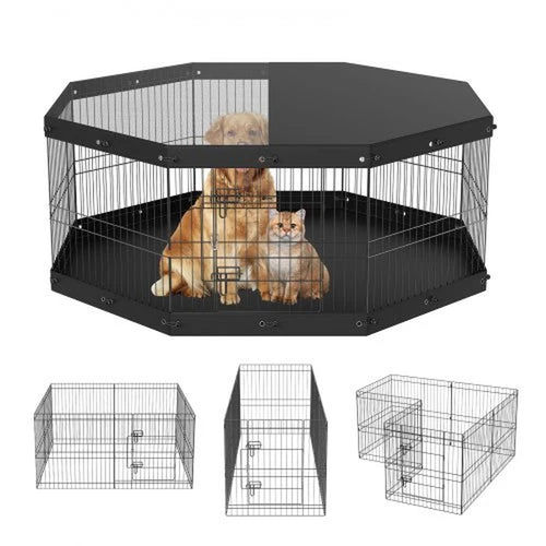 Campsite Folding Playpen with top cover and floor pad