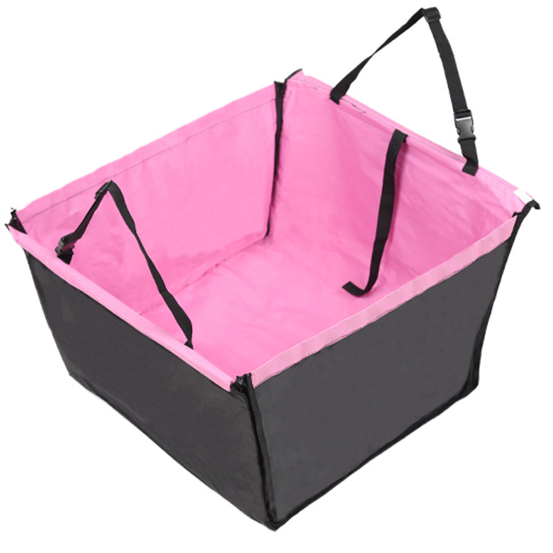 Solo Seat Car Basket in pink