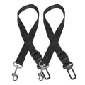 Two Buckle-In Seat Belt Tethers in black