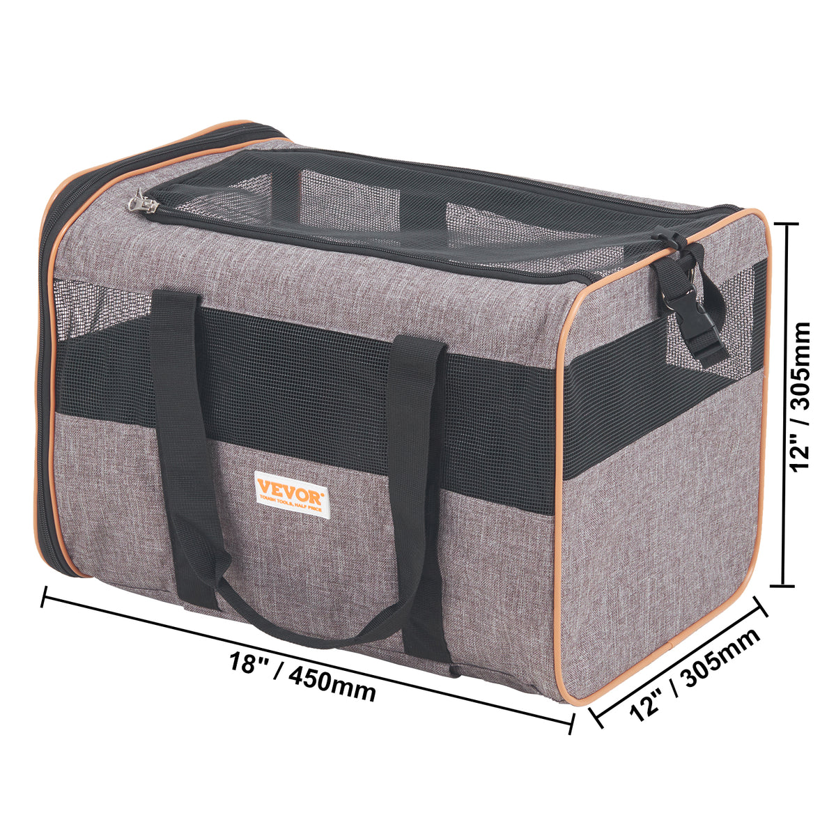 Jetset Rolling Pet Carrier dimensions: 18 x 12 x 12 in