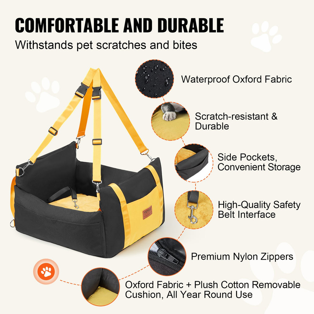 Fabric and padding detail of the Lookout Booster Car Seat