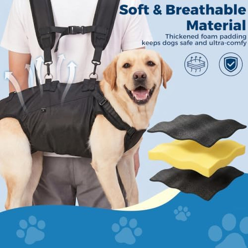 Foam padding layers in the Lift and Carry Support Sling
