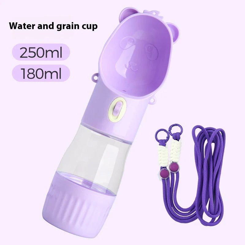 Trail Sip Water + Food bottle in purple
