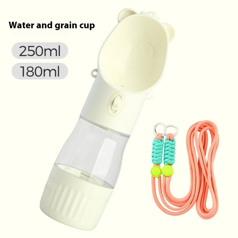 Trail Sip Water + Food bottle in white