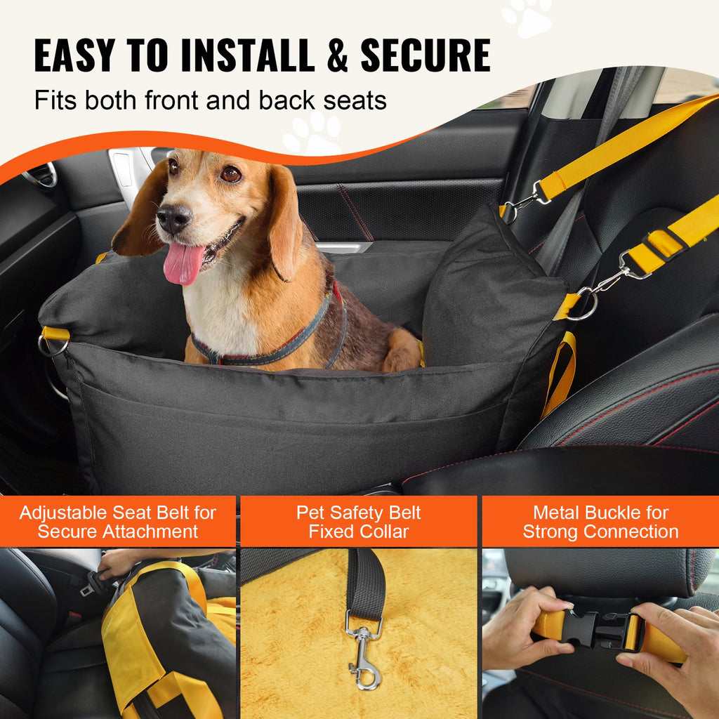 Lookout Booster Car Seat installed on a car seat